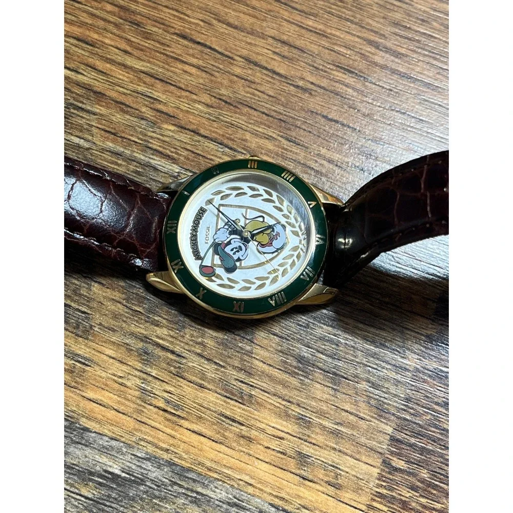 Fossil Disney Mickey Mouse Limited Edition Watch LI-1559 #5501/10000 Not Running